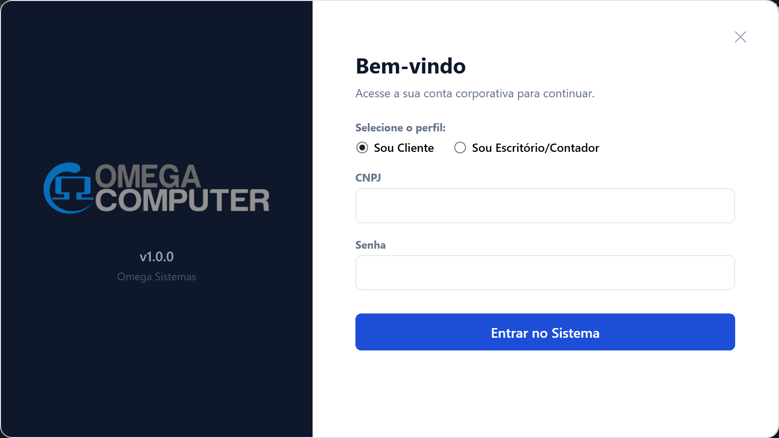 Tela do Sistema 6